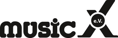 Logo MusicX Schwarz