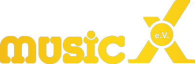 Logo MusicX Gelb